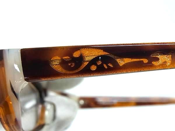 ■美品■ Ptolemy48 トレミーフォーティエイト PT-044 53□17 メガネ 眼鏡 レディース メンズ ブラウン系 FD8865 3