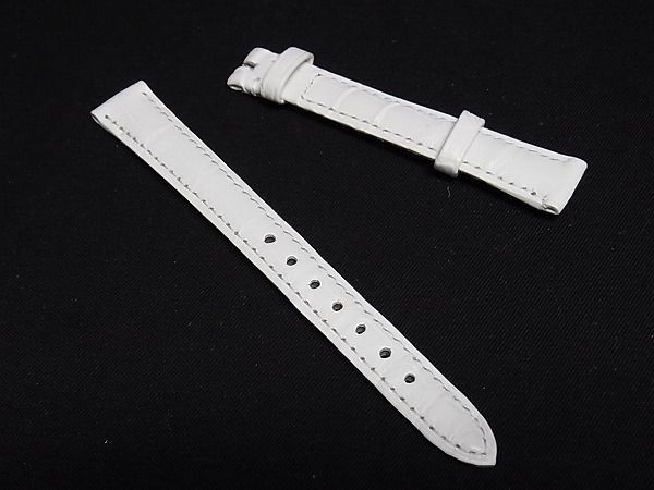 ■新品■未使用■ Chopard ショパール クロコダイル 腕時計 替えベルト メンズ レディース ホワイト系 B2319DR