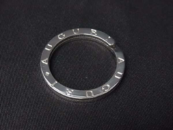 ■希少■新品同様■ BVLGARI ブルガリ AUGURI クリスマス限定 925 キーリング ネックレストップ ペンダントトップ シルバー系 BA4774アZ