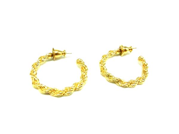 MONET モネ フープ ピアス アクセサリー レディース ゴールド系 DM0883