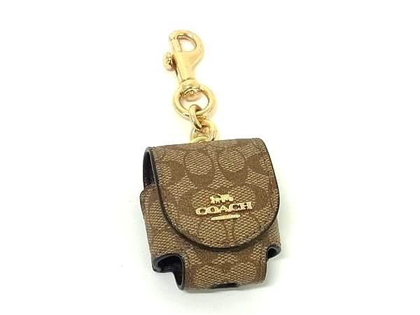 ʢ̤Ѣ COACH  PVC AirPods ݥå Х㡼 ǥ  ֥饦 BP5477