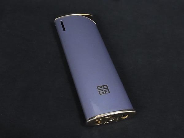 ■美品■ GIVENCHY ジバンシィ 高級ガスライター ローラーガスライター 喫煙グッズ 喫煙具 シルバー系×ゴ..