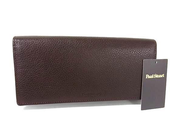 �����ʢ�̤���Ѣ� Paul Stuart �ݡ��륹���奢���� �쥶�� ����ޤ� Ĺ���� ������å� ������ �������� �֥饦��� BL8202