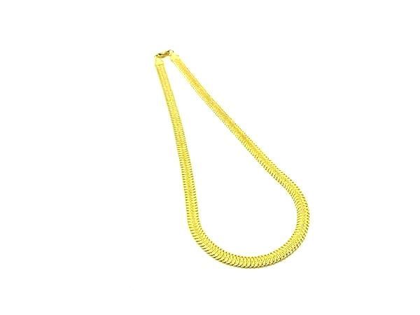 ■美品■ MONET モネ チェーン ネックレス アクセサリー レディース ゴールド系 DM0449