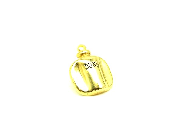 ■美品■ ChristianDior クリスチャンディオール DUNE ピンブローチ ピンバッジ アクセサリー ゴールド系 DM0455