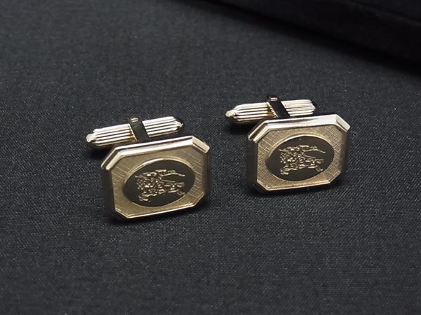 美品 Burberrys バーバリーズ カフスボタン カフリンクス アクセサリー ビジネス 紳士 メンズ ゴールド系 DP906 ypeace2015-10099322 pleasure-Store 楽天市場店 パッケージ画像