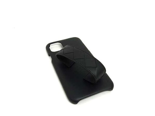 ■新品同様■ BOTTEGA VENETA ボッテガヴェネタ マキシイントレチャート レザー iPhone 11 対応 スマホケース ブラック系 FH8719 ■新品同様■ BOTTEGA VENETA ボッテガヴェネタ マキシイントレチャート レザー iPhone 11 対応 スマホケース ブラック系 FH8719