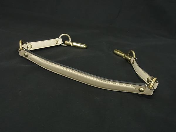 COACH コーチ レザー バッグ用 ショルダーストラップ 肩掛け レディース アイボリー系 GA3143