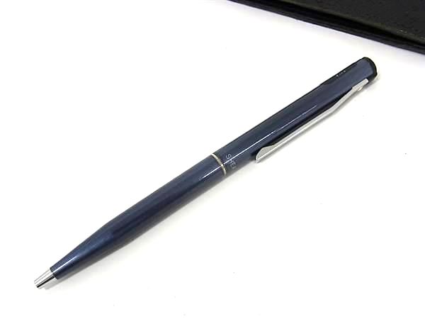 ■美品■ SHEAFFER シェーファー ツイスト式 ボールペン 筆記用具 文房具 ステーショナリー メンズ レディース ブルー系 DK6245
