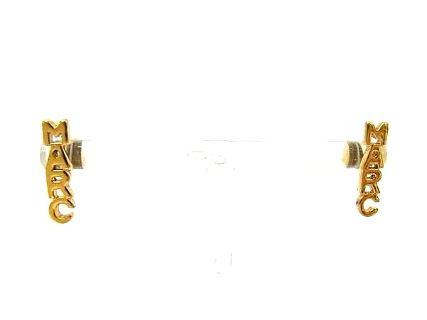 ■美品■ MARC BY MARC JACOBS マークバイマークジェイコブス ピアス アクセサリー レディース メンズ ゴールド系 DN0588