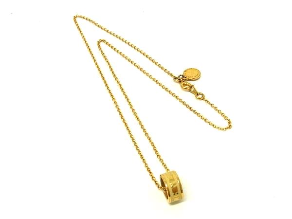■美品■ MARC BY MARC JACOBS マークバイマークジェイコブス ネックレス ペンダント アクセサリー レディース ゴールド系 DN0596