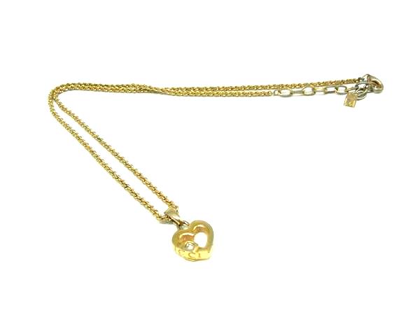樂天商城 - NINA RICCI ニナリッチ ラインストーン ハートモチーフ ネックレス ペンダント アクセサリー レディース ゴールド系 DM3076