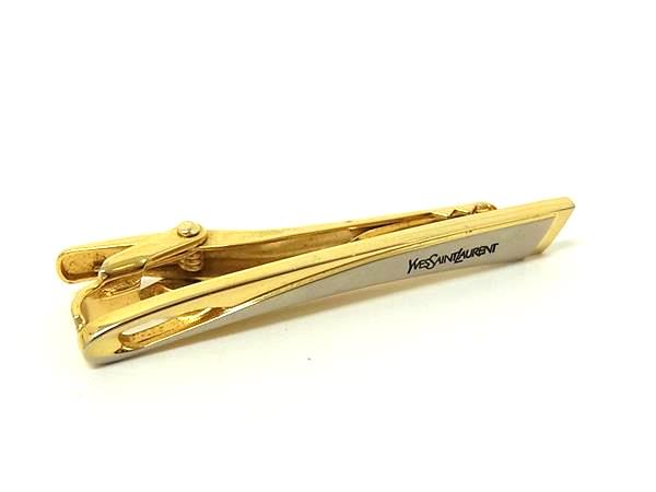 Other - YVESSAINTLAURENT イヴサンローラン タイクリップ ネクタイピン アクセサリー ビジネス 紳士 メンズ ゴールド系 DM3903