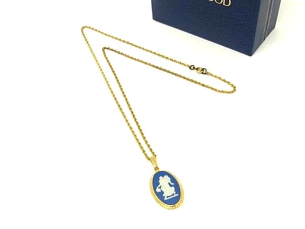 �����ʢ� WEDGWOOD �����å����å� ���㥹�ѡ� ���ᥪ �ͥå��쥹 �ڥ����� ���������꡼ ��ǥ����� ������ɷϡߥ֥롼�� DM4333