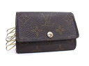LOUIS VUITTON ルイヴィトン M62630 モノグラム ミュルティクレ6 6連 キーケース 鍵入れ ブラウン系 DJ6260