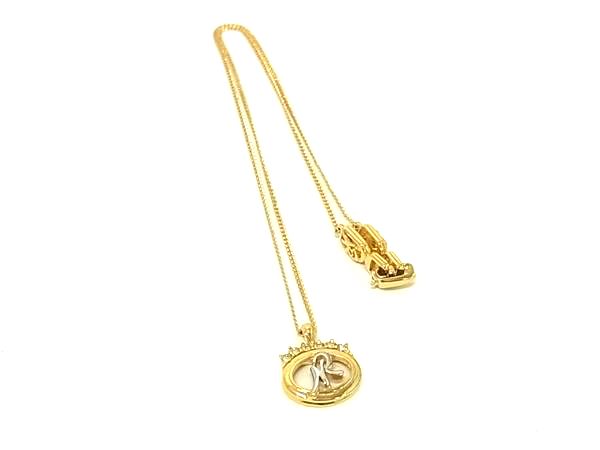 商品情報 ブランド名 NINA RICCI ニナリッチ 状態ランク SAランク(新品同様) ライン カラーゴールド系 素材 サイズ(cm) 全長:約42.5cmトップ:W約1.5cm　H約1.8cm サイズ(inch) ポケット 付属品画像内にあるものが全てになります シリアル及び刻印 状態擦れ小ラインストーンくすみ小 □□□　状態ランクについて　□□□ 【N】　新品 【S】　未使用品（展示品など） 【A】　傷汚れが少なく状態の良い商品 【B】　程よい使用感や多少の傷、汚れはあるが程度良好の商品 【C】　使用感の他、目立つ傷や汚れが見れる商品 【D】　かなり大きな痛みがある難あり商品 ※記載させていただきました状態説明・ランクは、あくまで弊社基準にて判断したものとなります。 その為、個人差による主観の差が生じる場合も御座いますので、あらかじめご了承頂いた上で、ご検討下さいませ。 pleasure（株式会社peace）が販売しています。 出品中の商品につきましては全て正規品(本物）でございます。 （古物許可証第305521507463東京都公安委員会）