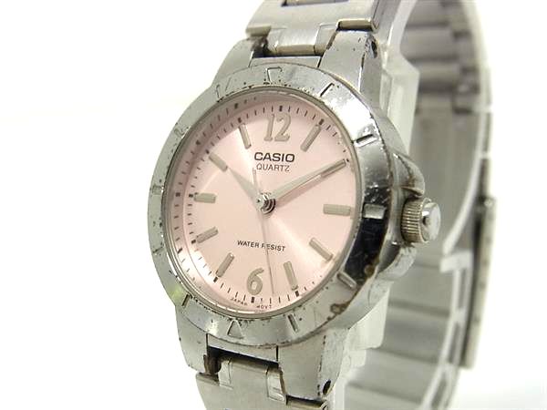 CASIO カシオ LTP-1177 SS クォーツ 生活防水 腕時計 ウォッチ レディース シルバー系 DJ7085