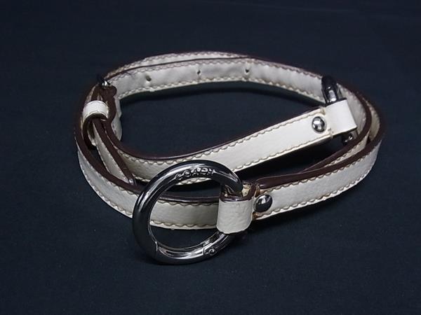 乐天商城 - COACH コーチ パテントレザー バック用 ショルダーストラップ ショルダーベルト クロスボディ 斜め掛け アイボリー系 DG8383