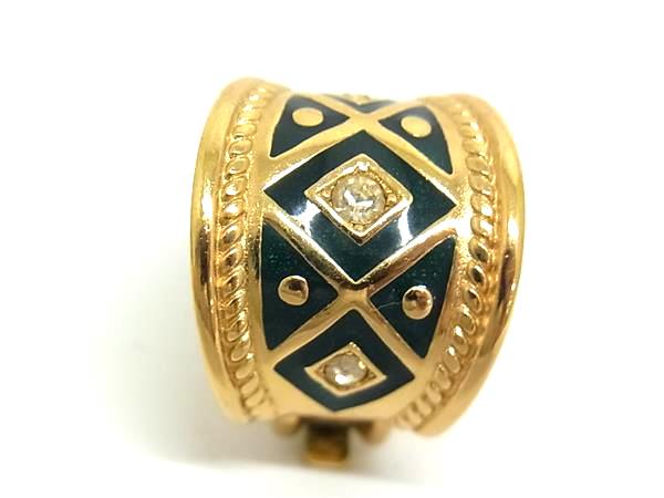 ■美品■ Burberrys バーバリーズ クリップ式 片耳のみ イヤリング アクセサリー レディース ゴールド系 ..