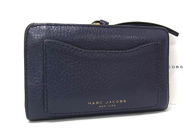 エイメイ MARC JACOBS 2つ折り財布 ホリデー ネイビー MARC JACOBS（マーク・ジェイコブス） 財布 二つ折り財布 4F5SMP099S02