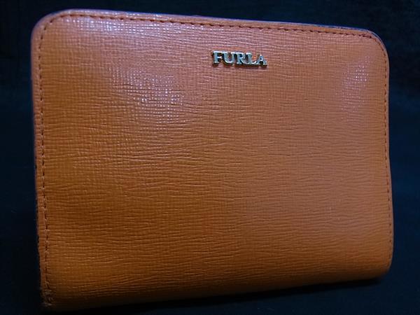 ■美品■ FURLA フルラ レザー 二つ折