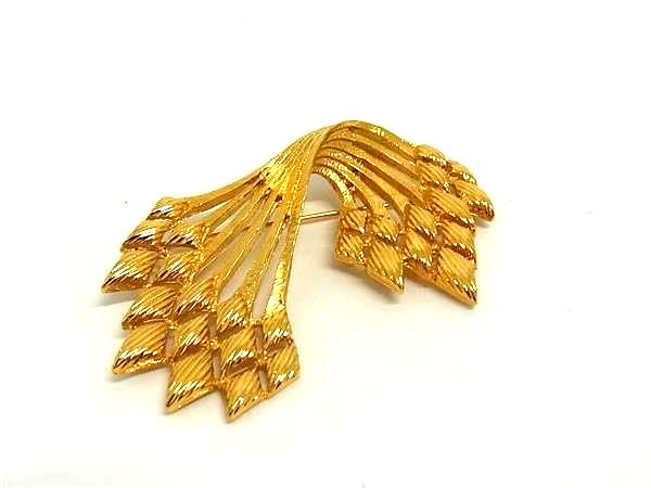 ■極美品■ MONET モネ ピンブローチ ピンバッジ アクセサリー レディース メンズ ゴ...