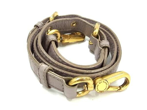 MARC JACOBS マークジェイコブス レザー バッグ用 ショルダーストラップ 肩掛け グレージュ系 DE9197 MARC JACOBS マークジェイコブス レザー バッグ用 ショルダーストラップ 肩掛け グレージュ系 DE9197