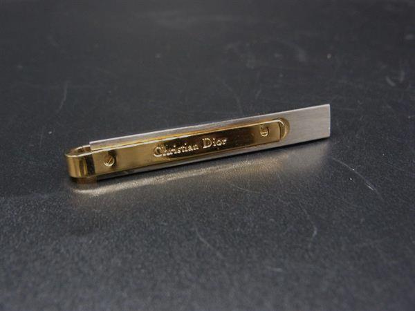 乐天商城 - ChristianDior クリスチャンディオール ネクタイピン タイクリップ アクセサリー 紳士 メンズ シルバー系×ゴールド系 DM3002