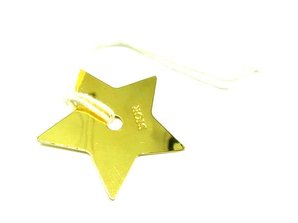 ChristianDior クリスチャンディオール スター 星 チャーム バッグチャーム アクセサリー レディース ゴールド系 DM3026