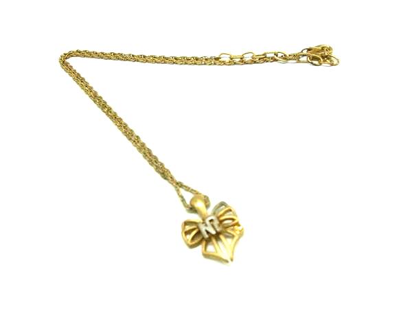 乐天商城 - NINA RICCI ニナリッチ リボンモチーフ ネックレス ペンダント アクセサリー レディース ゴールド系 DM3054