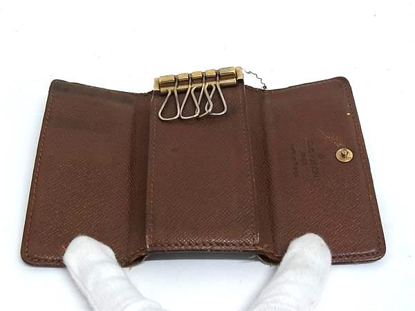 LOUIS VUITTON ルイヴィトン M62631 モノグラム ミュルティクレ4 4連 キーケース ...