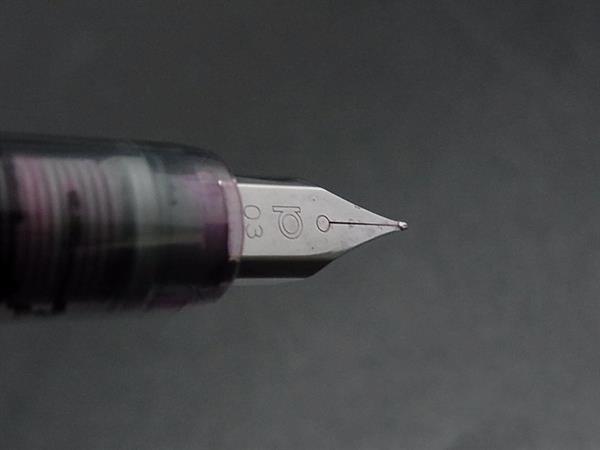 ■美品■ PLATINUM プラチナ プレジール キャップ式 万年筆 筆記用具 文房具 ステーショナリー オレンジ系✕シルバー系 DJ3544 ypeace2015-10057908 pleasure-Store 楽天市場店 サンプル画像3