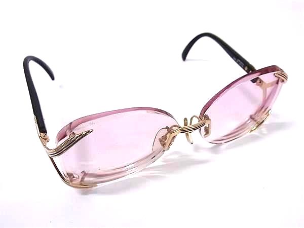 ■美品■ ChristianDior クリスチャンディオール 2289 49 度入り サングラス メガネ 眼鏡 めがね ブラック系 DM4388