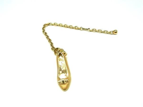 Salvatore Ferragamo フェラガモ シューズモチーフ バッグチャーム キーホルダー アクセサリー レディース ゴールド系 DM0290