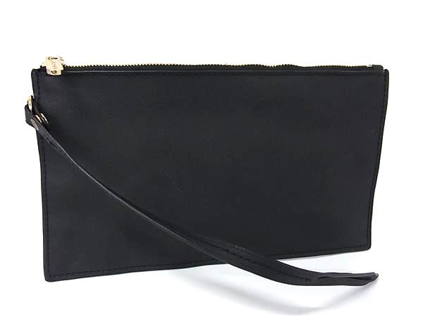 ■美品■ MICHAEL KORS マイケルコース レザー マルチポーチ マルチケース 小物入れ メンズ レディース ブラック系 DH9601