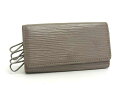 LOUIS VUITTON ルイヴィトン M6382B エピ ミュルティクレ4 4連 キーケース 鍵入れ レディース メンズ グレー系 DI7329