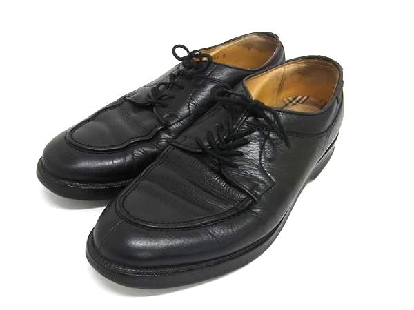 Burberrys バーバリーズ レザー ビジネスシューズ 表記サイズ 5 (約24cm〜25cm) 靴 シューズ メンズ ブラック系 DM5606