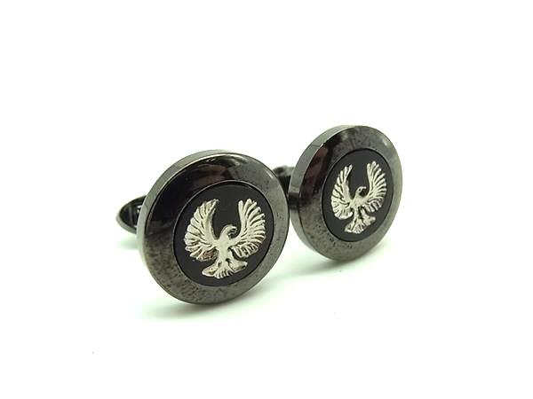 WEDGWOOD ウェッジウッド カフスボタン カフリンクス アクセサリー ビジネス 紳士 メンズ ブラック系 DI8155