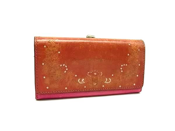 ANNASUI アナスイ レザー がま口 長財�