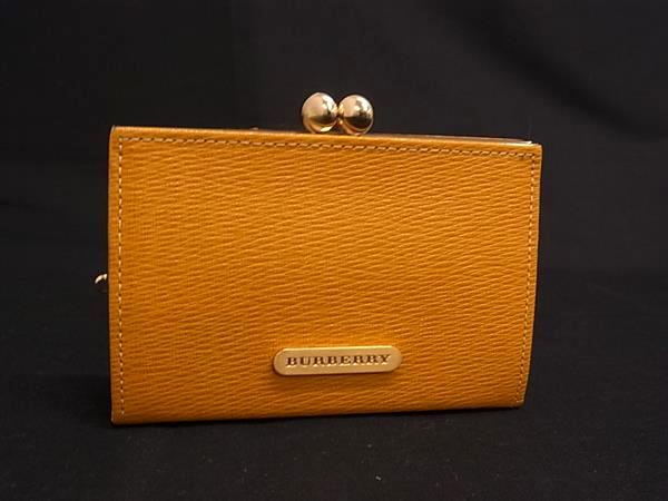 BURBERRY バーバリー レザー コインケース コインパース 小銭入れ レディース メンズ ブラウン系 DM6773