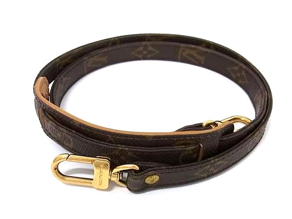 乐天商城 - ■美品■ LOUIS VUITTON ルイヴィトン モノグラム バッグ用 ショルダーストラップ 肩掛け ブラウン系 FR9964