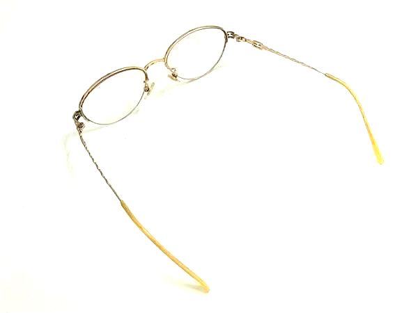 FENDI フェンディ 度入り サングラス 眼鏡 メガネ レディース ゴールド系 DJ9916