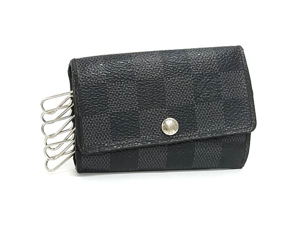 LOUIS VUITTON ダミエ ミュルティクレ  キーケース グラフィット ルイ・ヴィトン Louis Vuitton ダミエグラフィット ミュルティクレ6