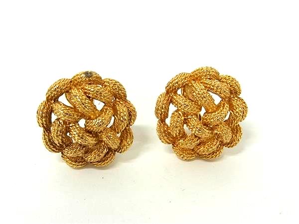 MONET モネ クリップ式 イヤリング アクセサリー レディース ゴールド系 DK0716