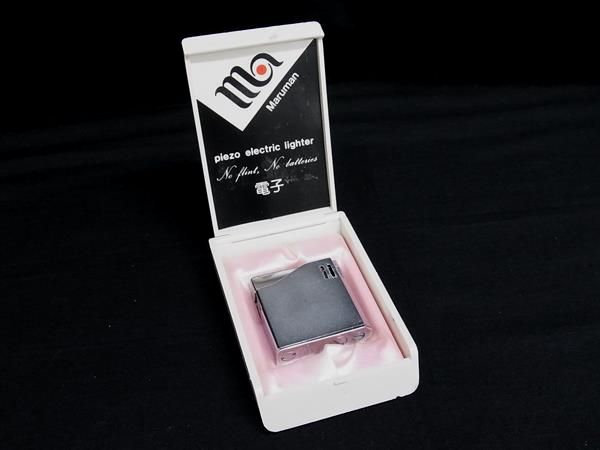 Maruman マルマン ハーレー DL-6 電子ライター 喫煙具 喫煙グッズ シルバー系 DI7615