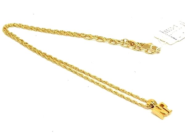 樂天商城 - ■美品■ NINA RICCI ニナリッチ ロゴモチーフ ネックレス ペンダント アクセサリー レディース ゴールド系 DK0259
