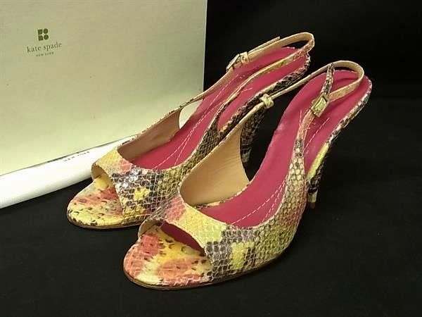 Kate Spade サンダル　サテン　ピンク　サイズ6