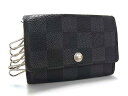 LOUIS VUITTON ルイヴィトン N62662 ダミエグラフィット ミュルティクレ6 6連 キーケース 鍵入れ メンズ ブラック系 DK0621
