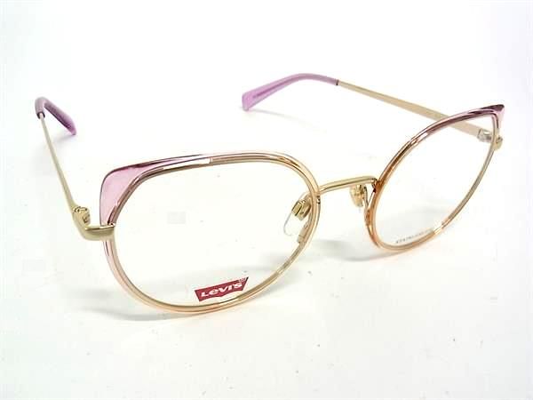 ■美品■ Levi's リーバイス 1052 SK5 140 メガネ 眼鏡 めがね レディース メンズ マルチカラー DK1712
