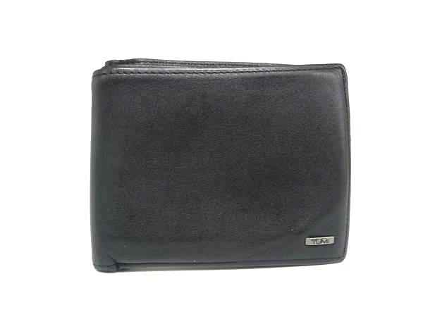■美品■ TUMI トゥミ レザー 二つ折�